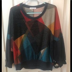Geometric sweater
